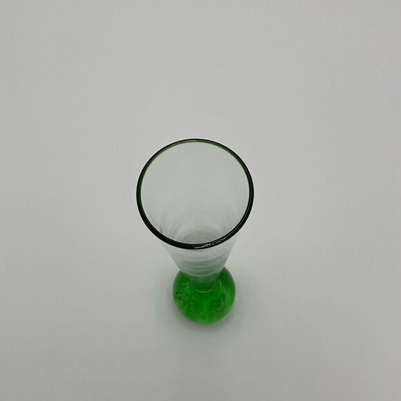 VINTAGE Blown Glass bottom Bud Vase - Picture 3 of 3